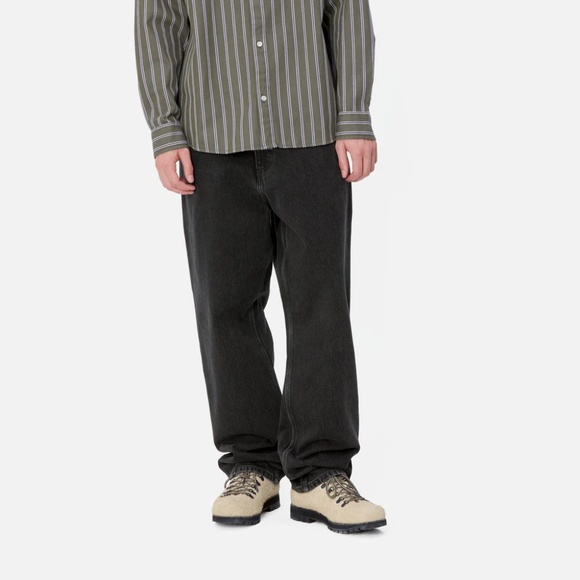 Carhartt WIP, Single Knee Pant - Denim, Black (Stone Washed), 29 x 32 - Picture 8 of 10